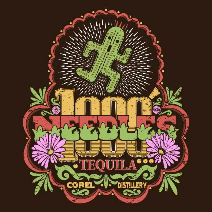1000 Needles Tequila - Men's Apparel