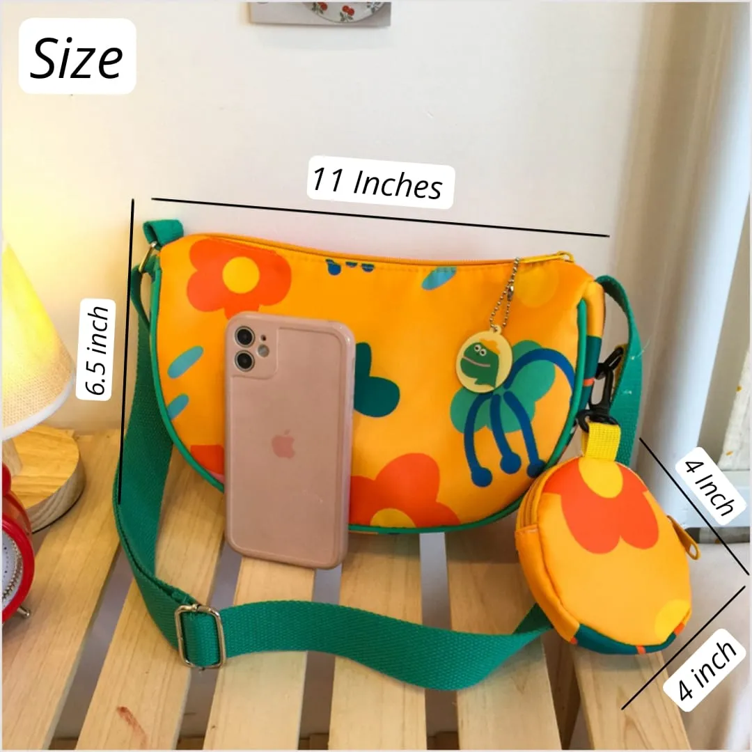 2 PCs Parachute Crossbody