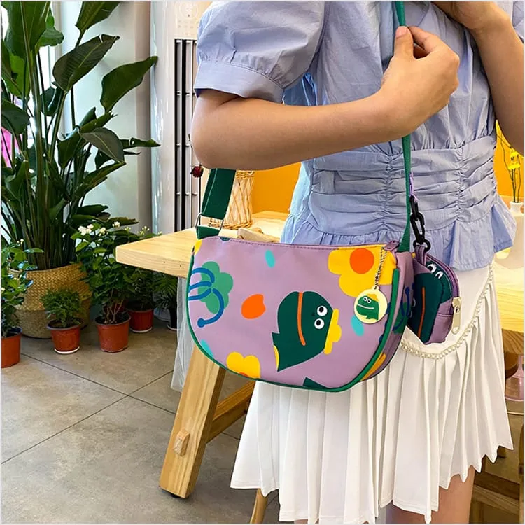 2 PCs Parachute Crossbody