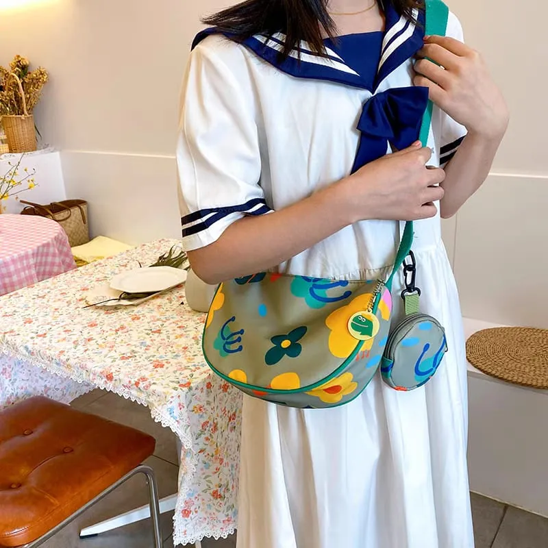 2 PCs Parachute Crossbody