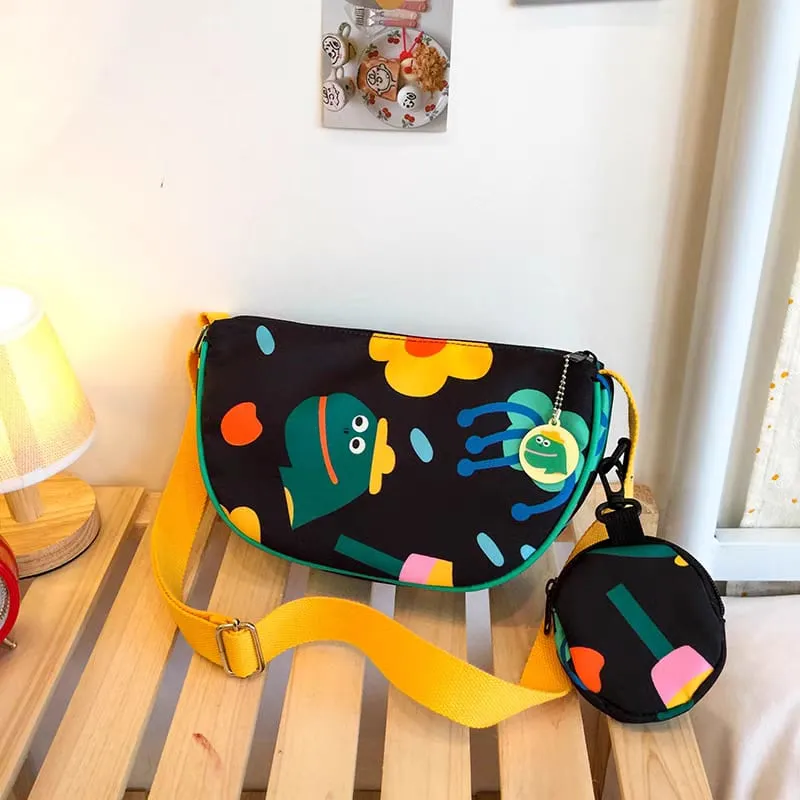 2 PCs Parachute Crossbody