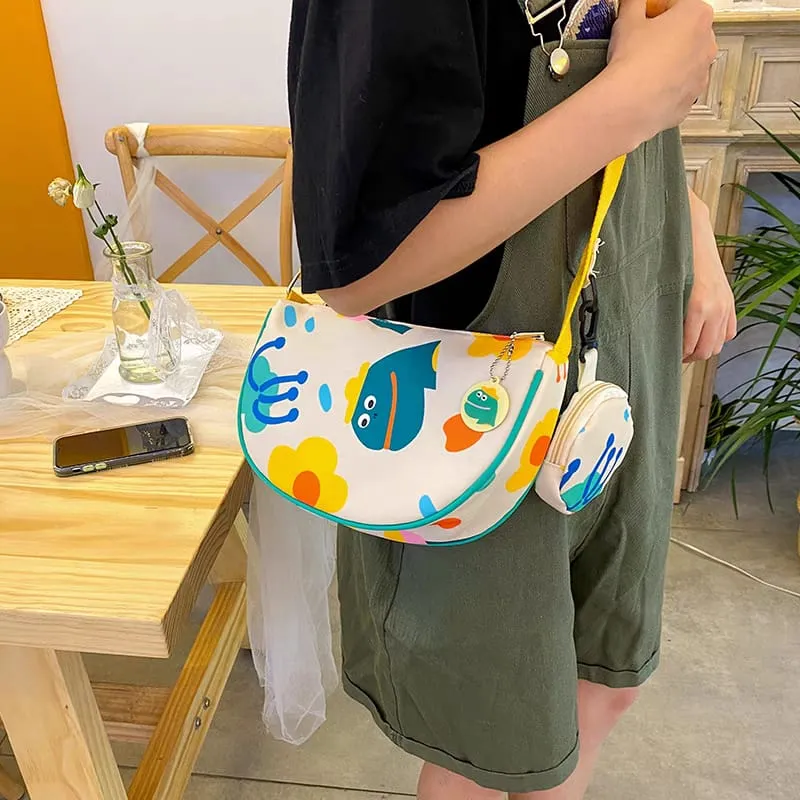 2 PCs Parachute Crossbody