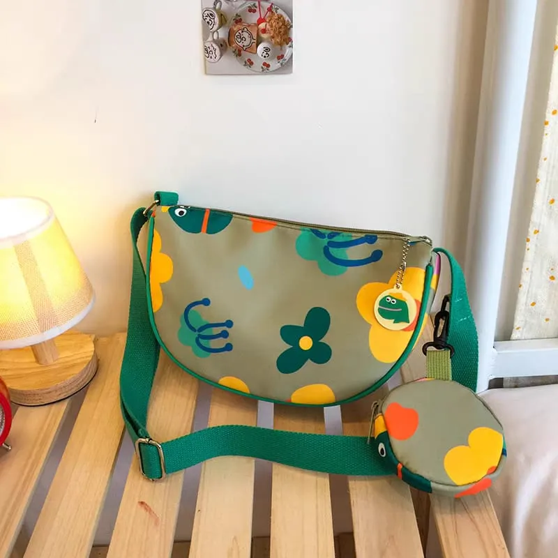 2 PCs Parachute Crossbody