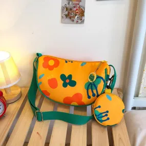 2 PCs Parachute Crossbody