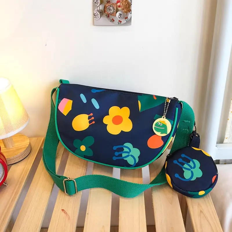 2 PCs Parachute Crossbody