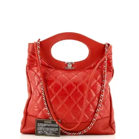31 Shopping Bag Quilted Calfskin Tall