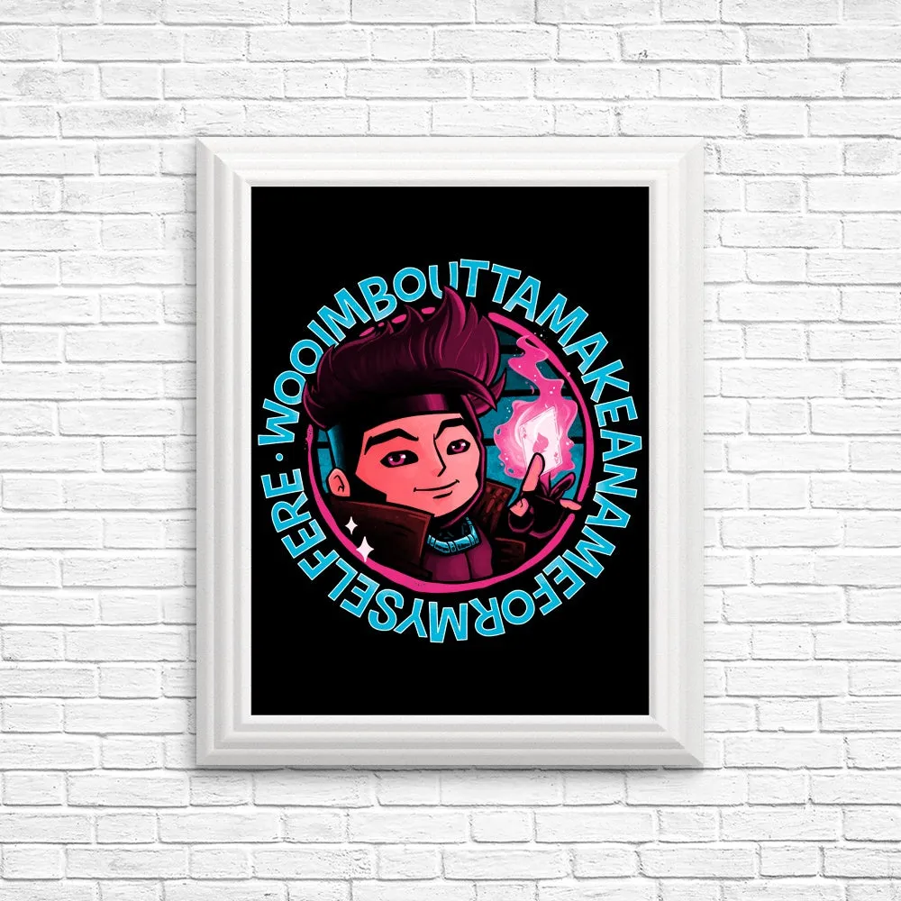 A Name for Myself - Posters & Prints