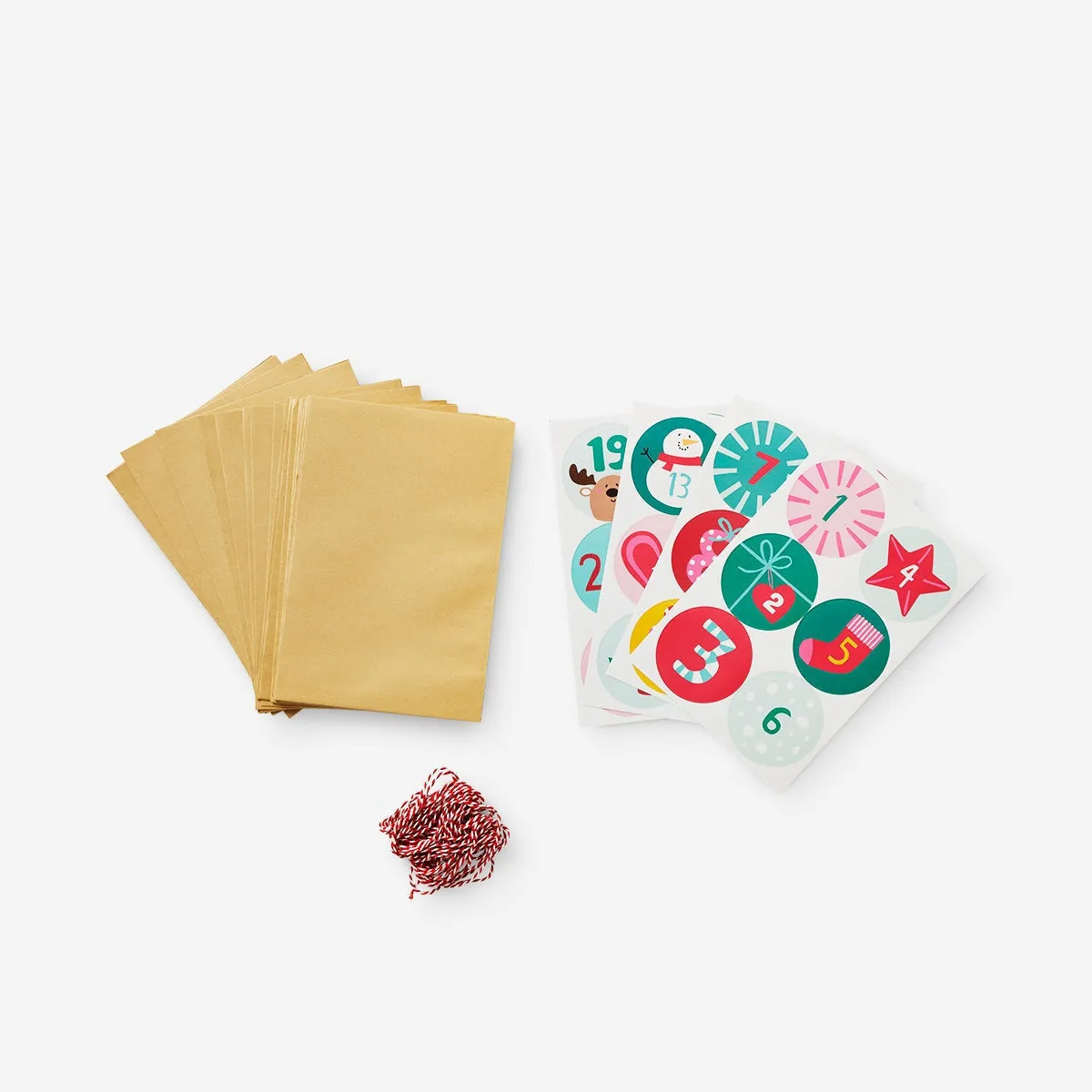Advent gift bags