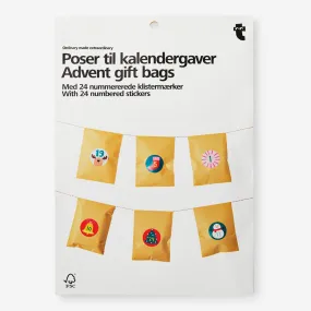 Advent gift bags