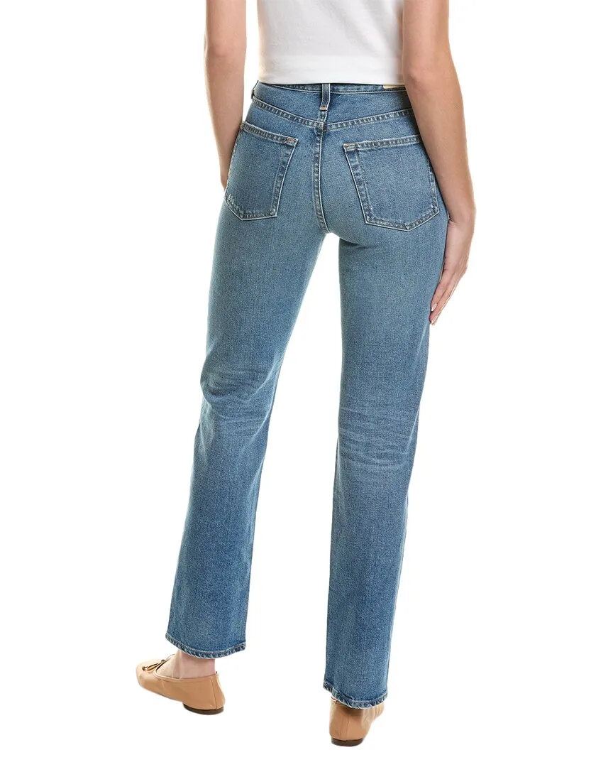 Ag Jeans Alexxis 18 Years Poplar High-Rise Vintage Straight Jean