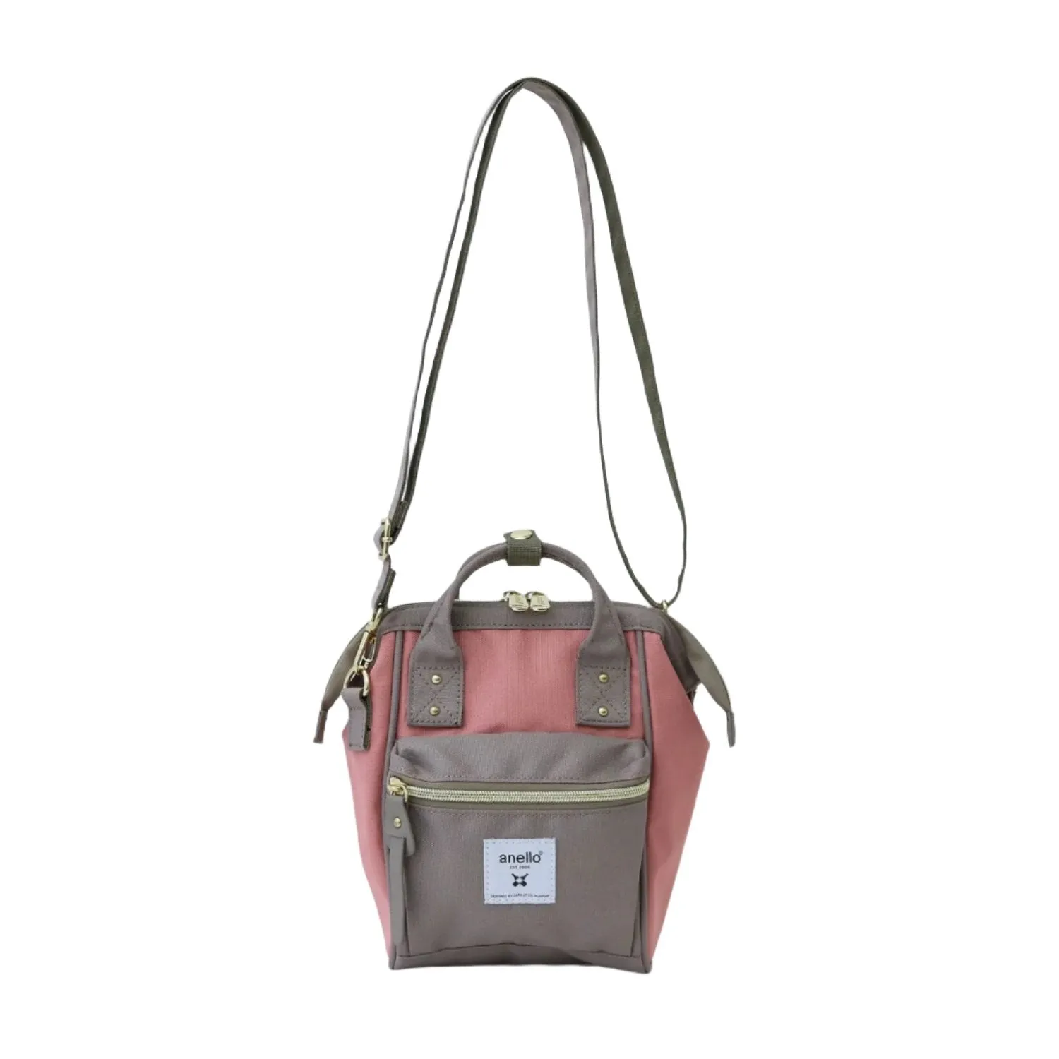 Anello Cross Bottle Kuchigane 2 Way Micro Shoulder Bag