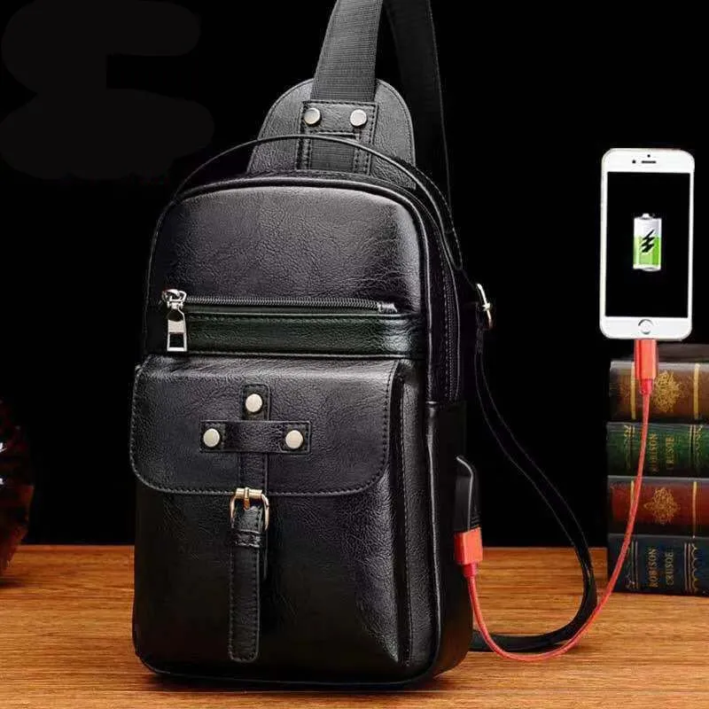 Backpack Waist Shoulder bag compatible with Ebook, Tablet and for Huawei Honor 20i (2019) - Black