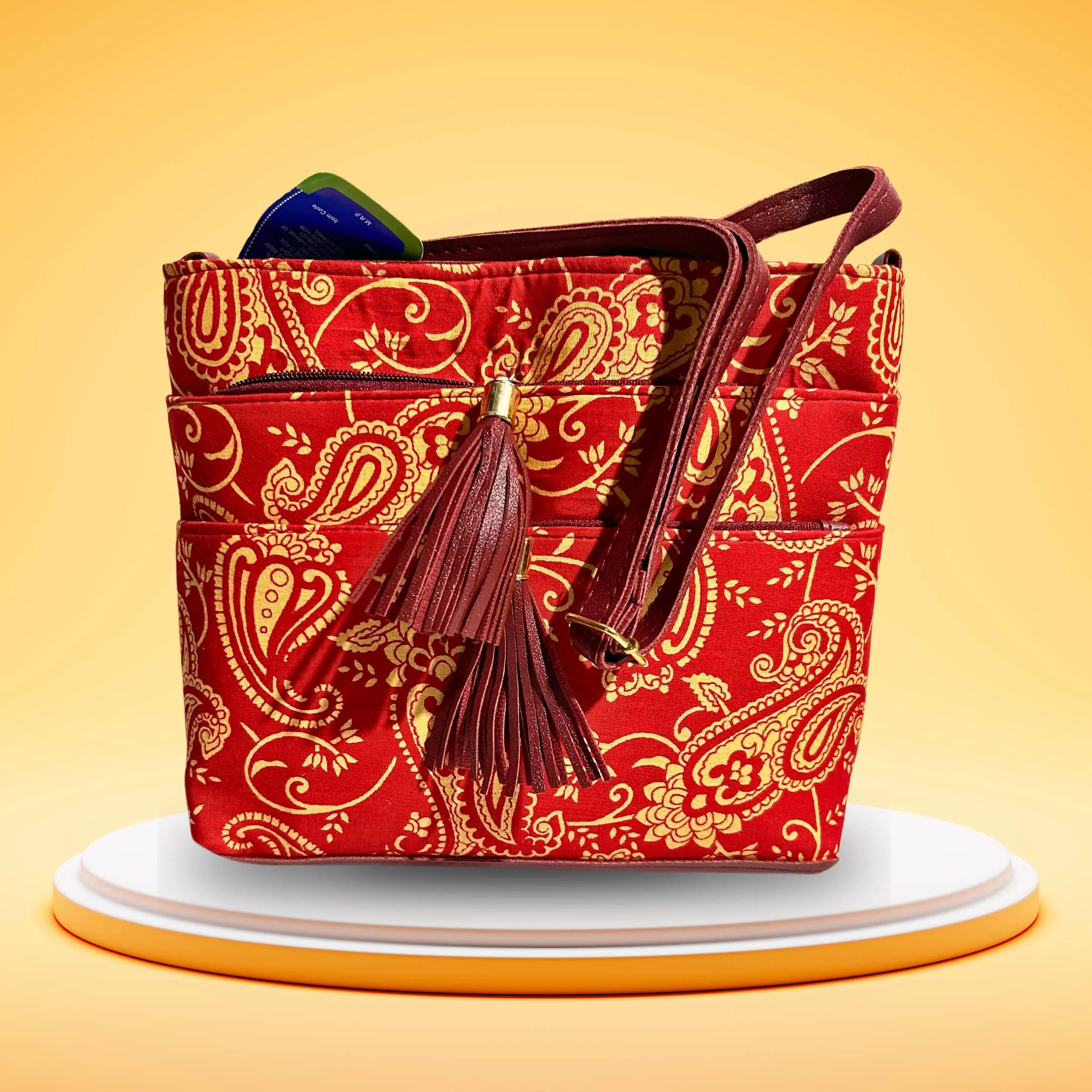 Banarasi Cotton Bag | NATIONAL HANDBAGS