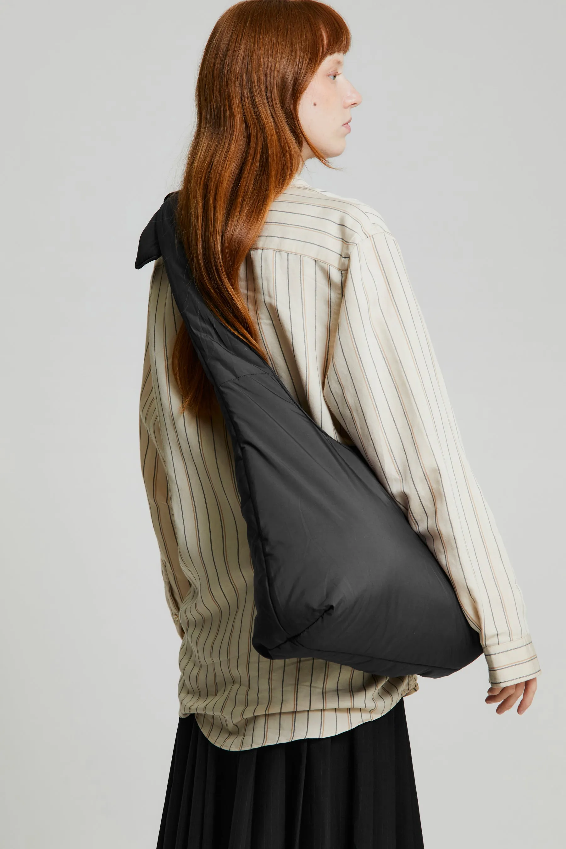 Biwa Puffy Bag Black