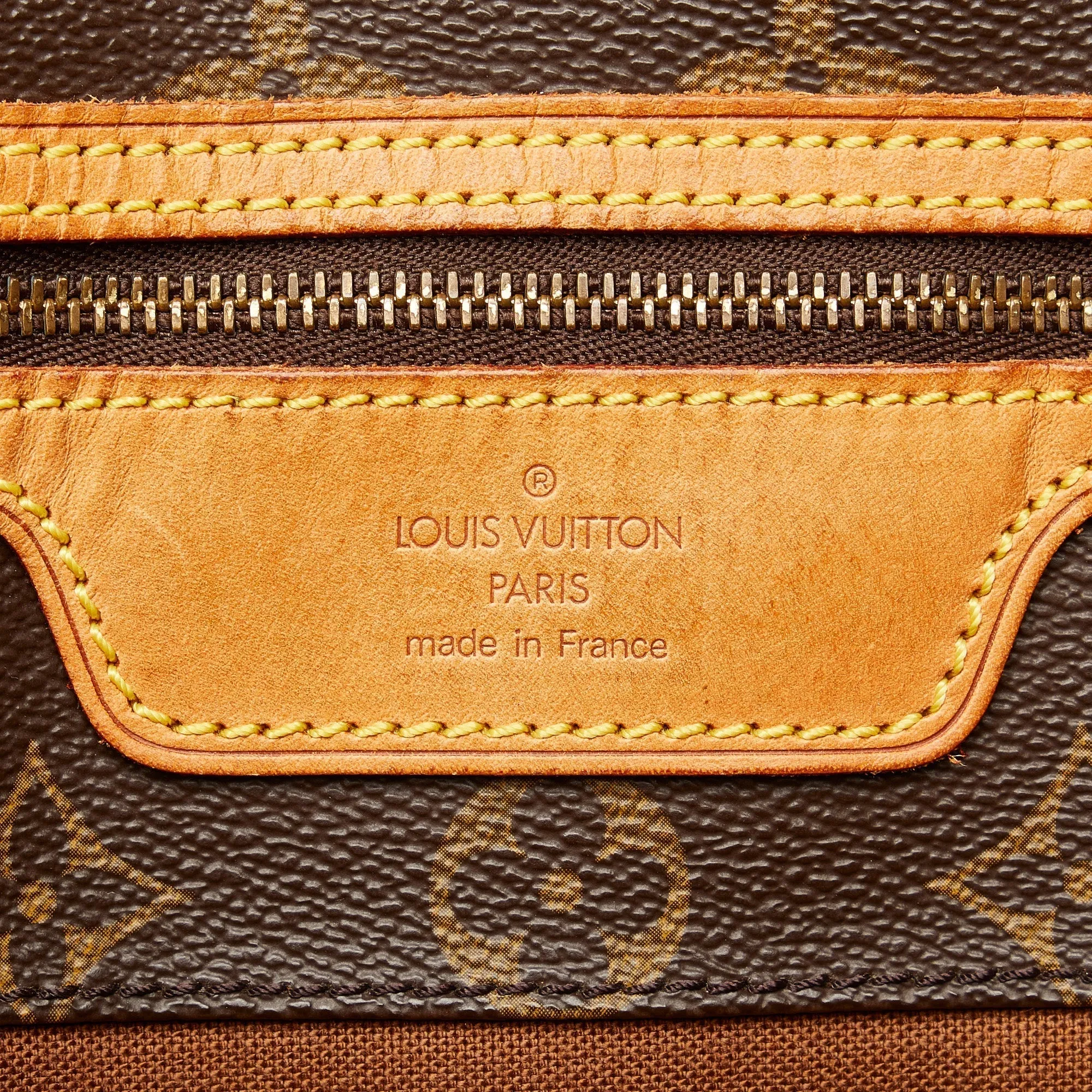 Brown Louis Vuitton Monogram Sac Shopping 48 Tote Bag