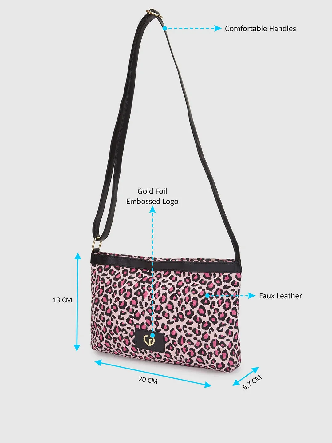 Caprese Karel Sling Large Fuchsia