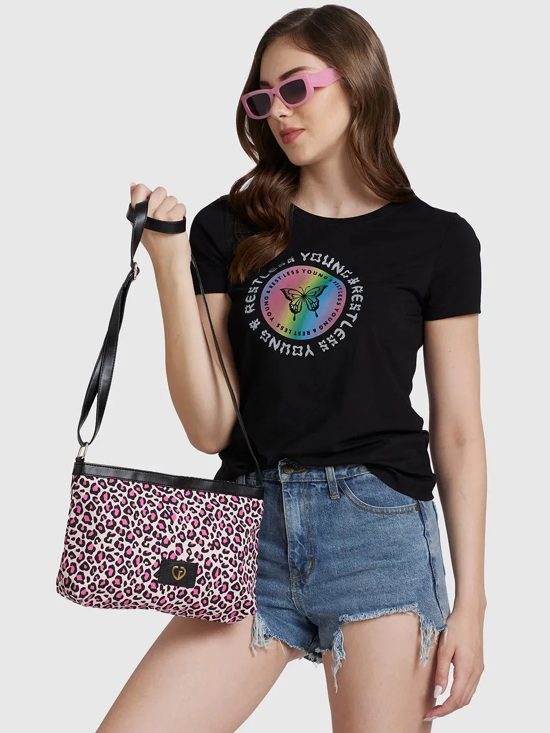 Caprese Karel Sling Large Fuchsia
