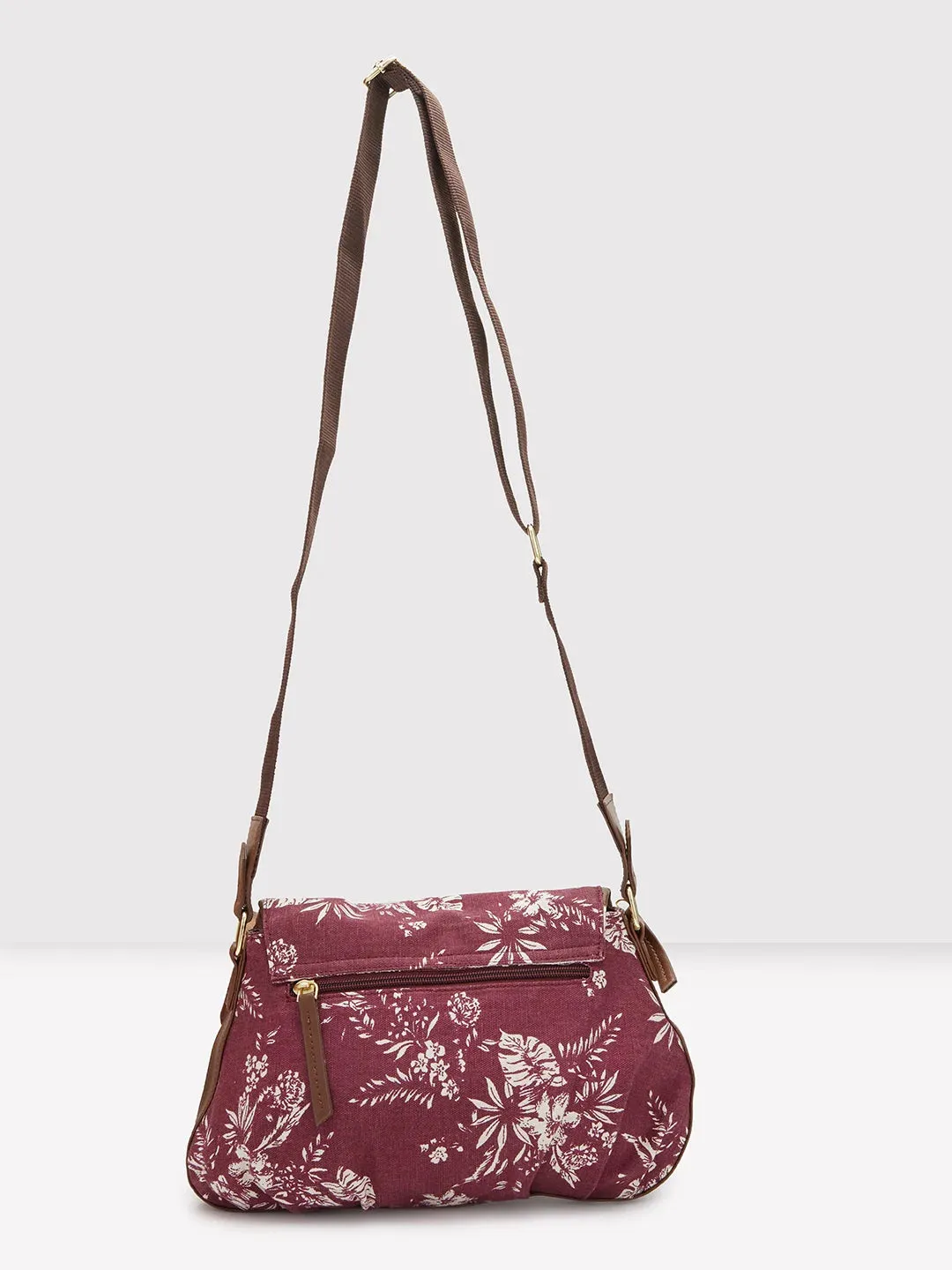 Caprese Kendall Sling Small Maroon