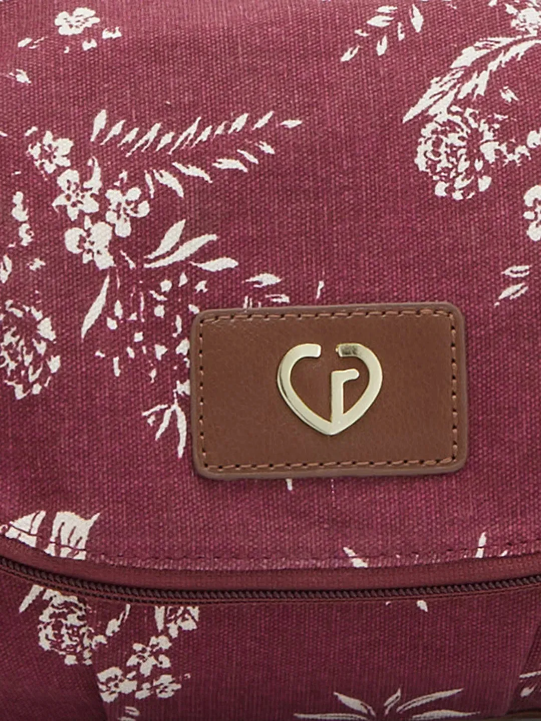 Caprese Kendall Sling Small Maroon