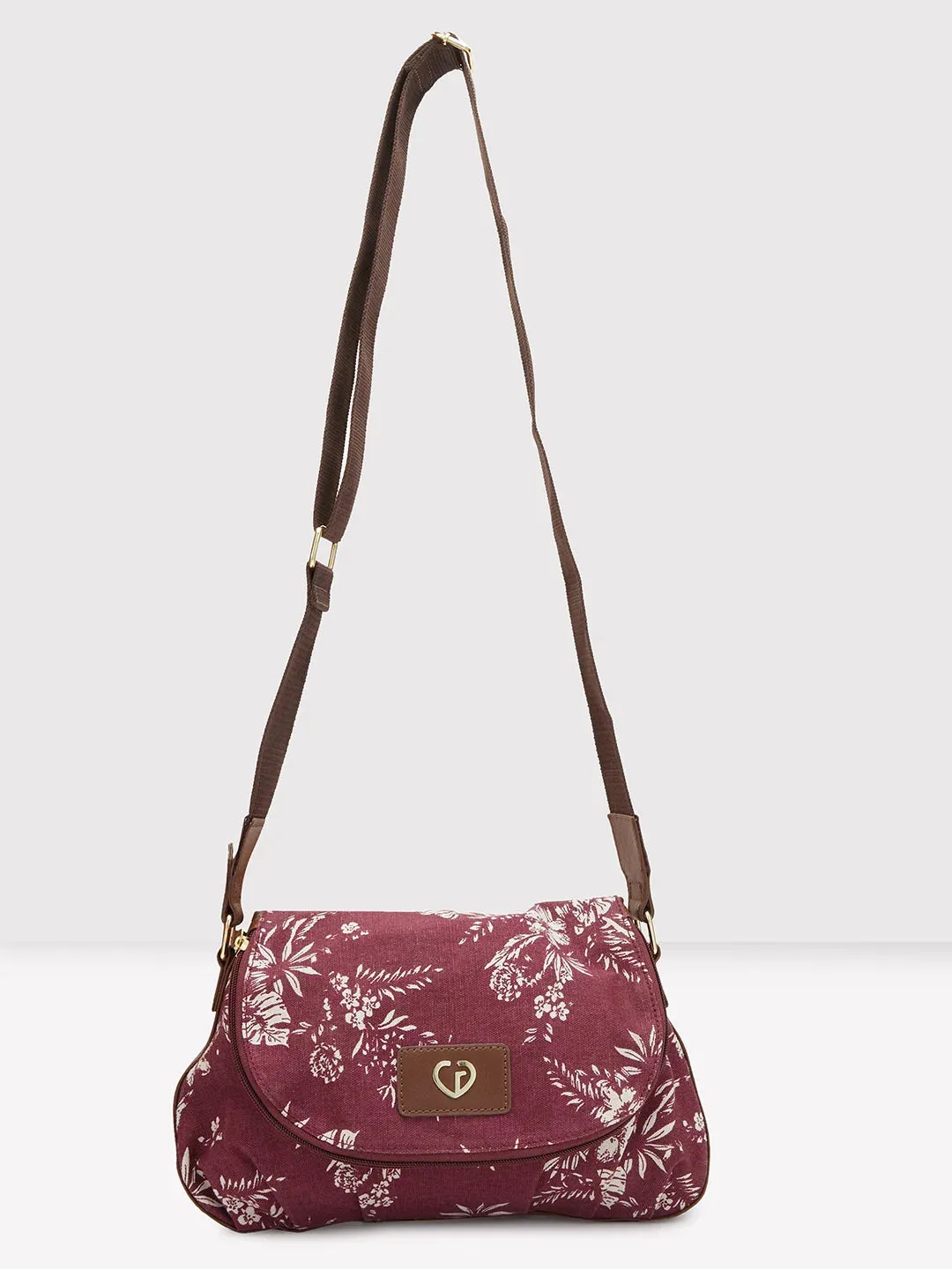 Caprese Kendall Sling Small Maroon