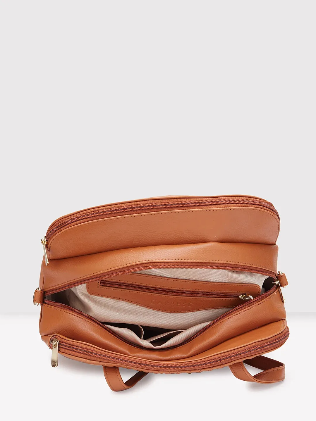 Caprese Leo Satchel Medium (E) Tan