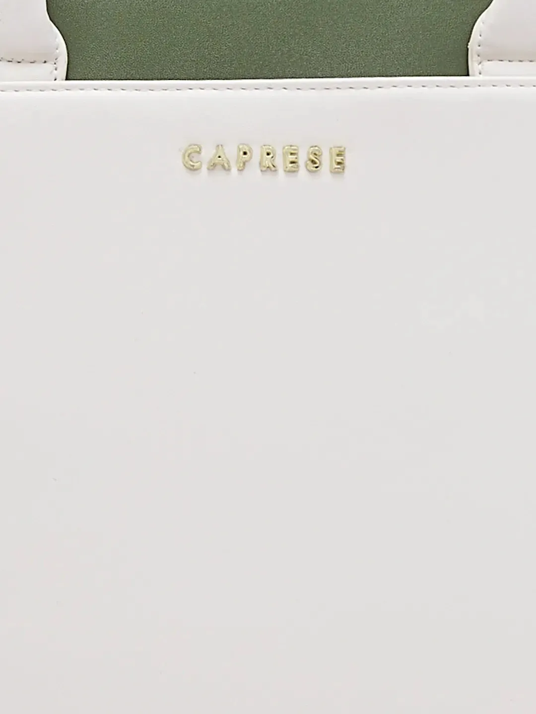 Caprese Lizzy Satchel Medium Solid Women'S Handbag Cream