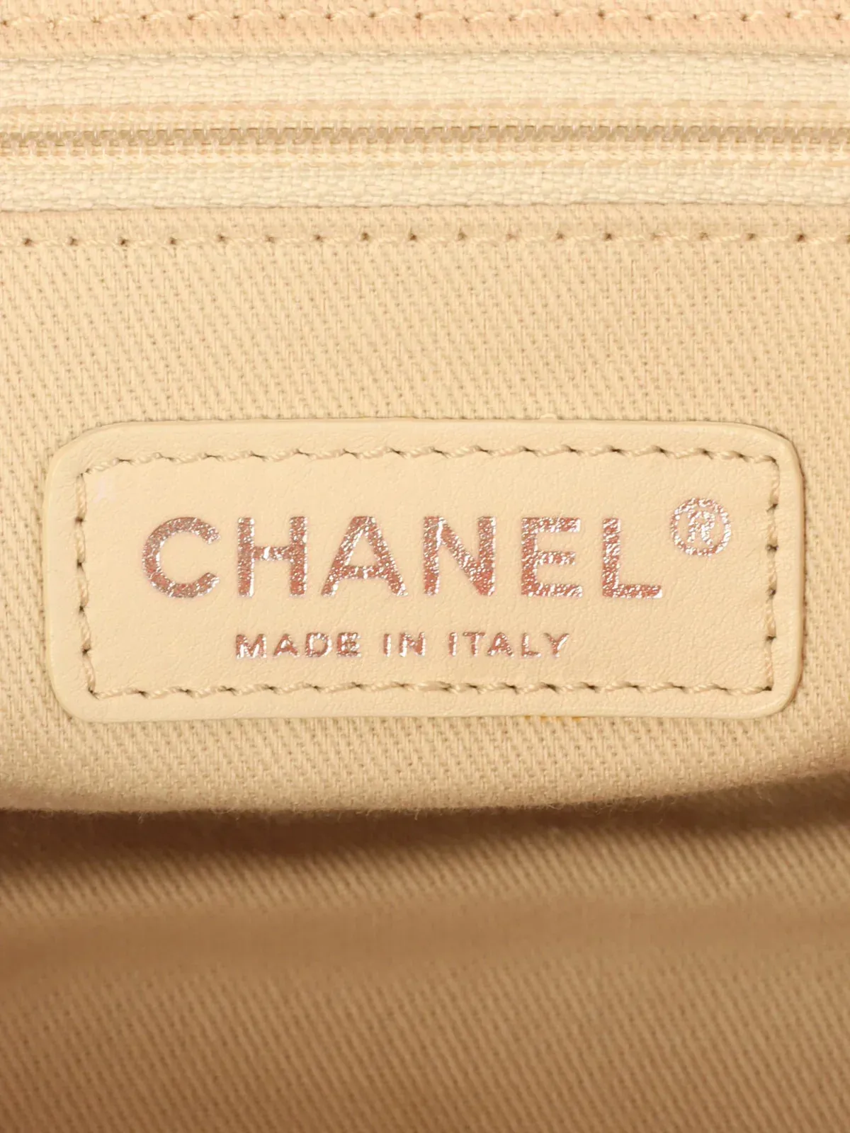 CHANEL Around 2008 Made Cc Mark Charm Multi Motif Shoulder Bag Red