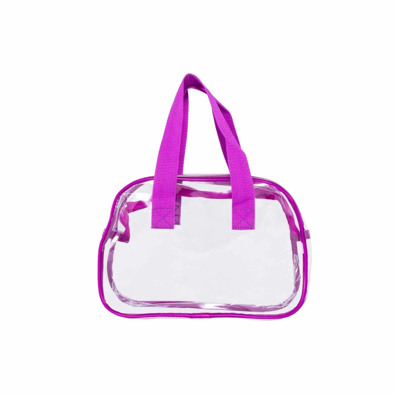 CLEARANCE WHOLESALE CLEAR SATCHEL (CASE OF 24 - $2.50 / PIECE) Wholesale Transparent Bag in Assorted Colors SKU: SATCHEL-24
