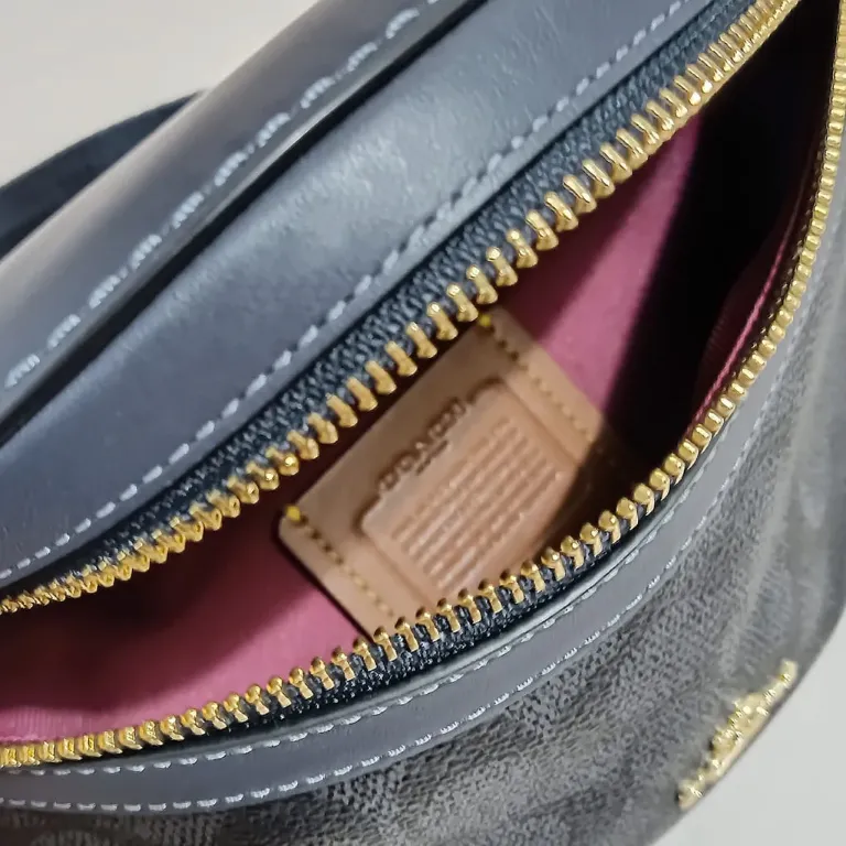 COACH Bethany Fanny Pack Canvas Waist/Belt Bag