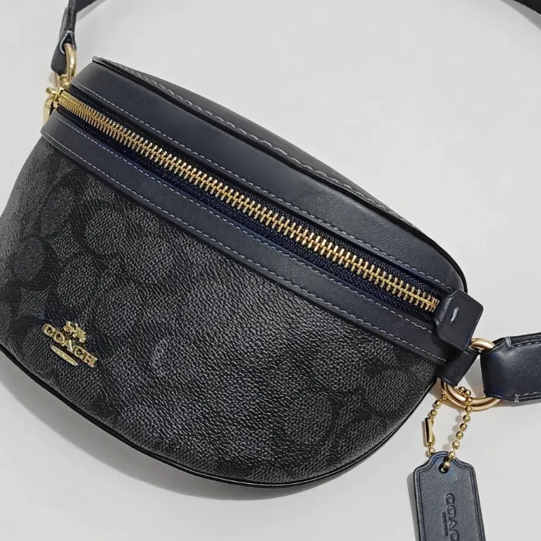 COACH Bethany Fanny Pack Canvas Waist/Belt Bag