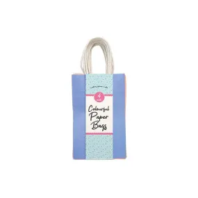 Colourful Paper Bags 4 Pack