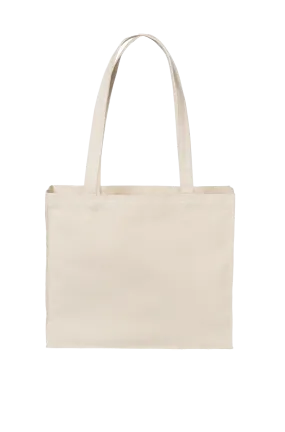 Cotton Canvas Shopper Tote