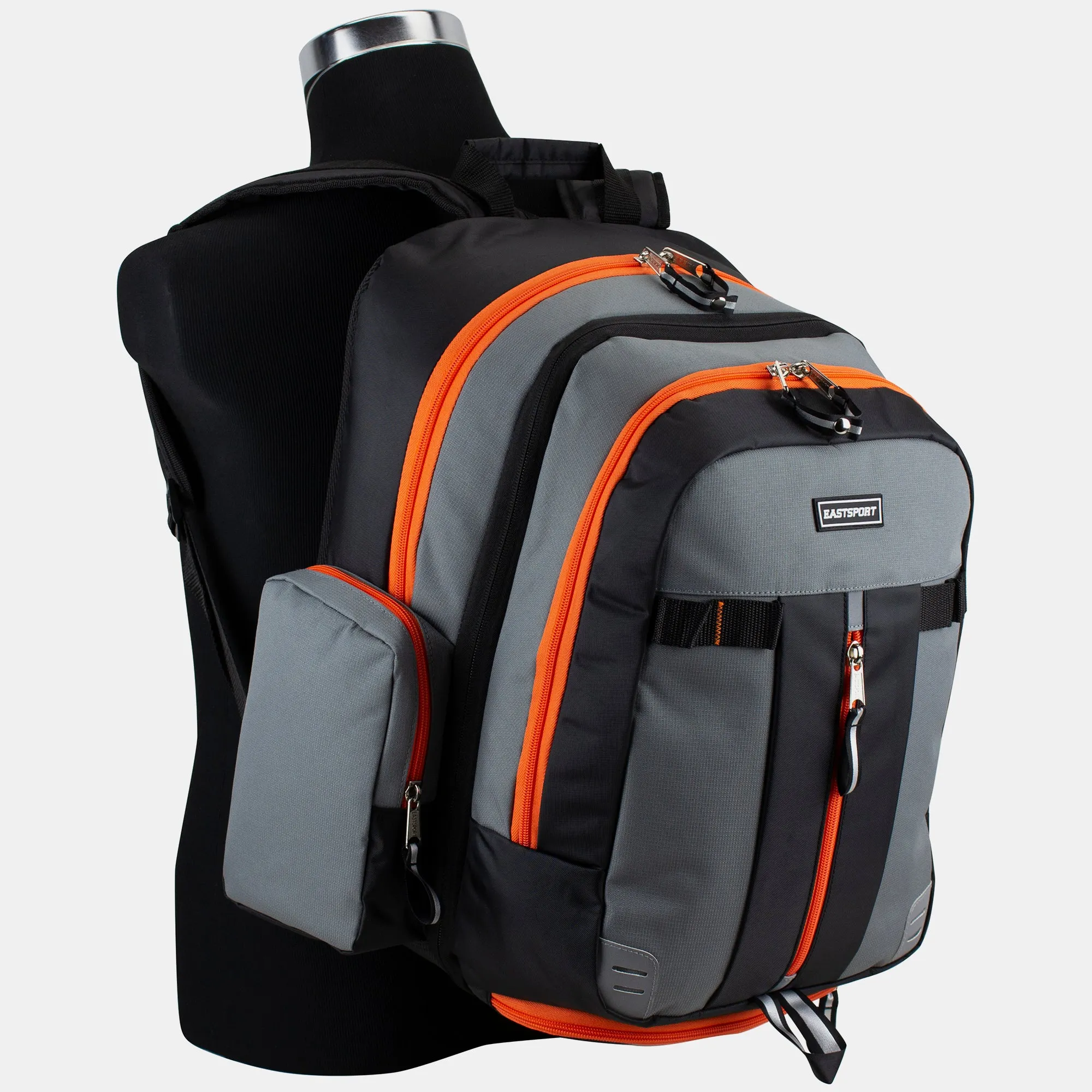 Eastsport Oversized Expandable Backpack with Removable Easy Wash Bag