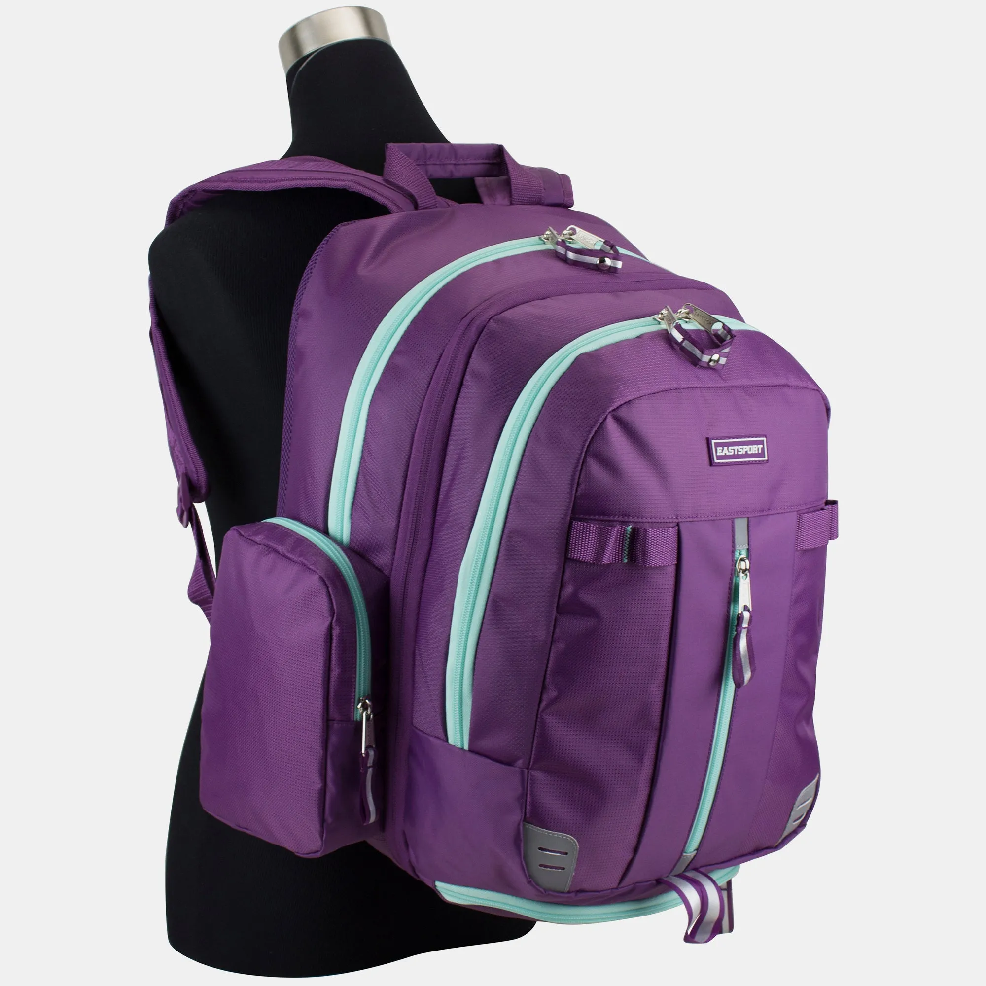 Eastsport Oversized Expandable Backpack with Removable Easy Wash Bag