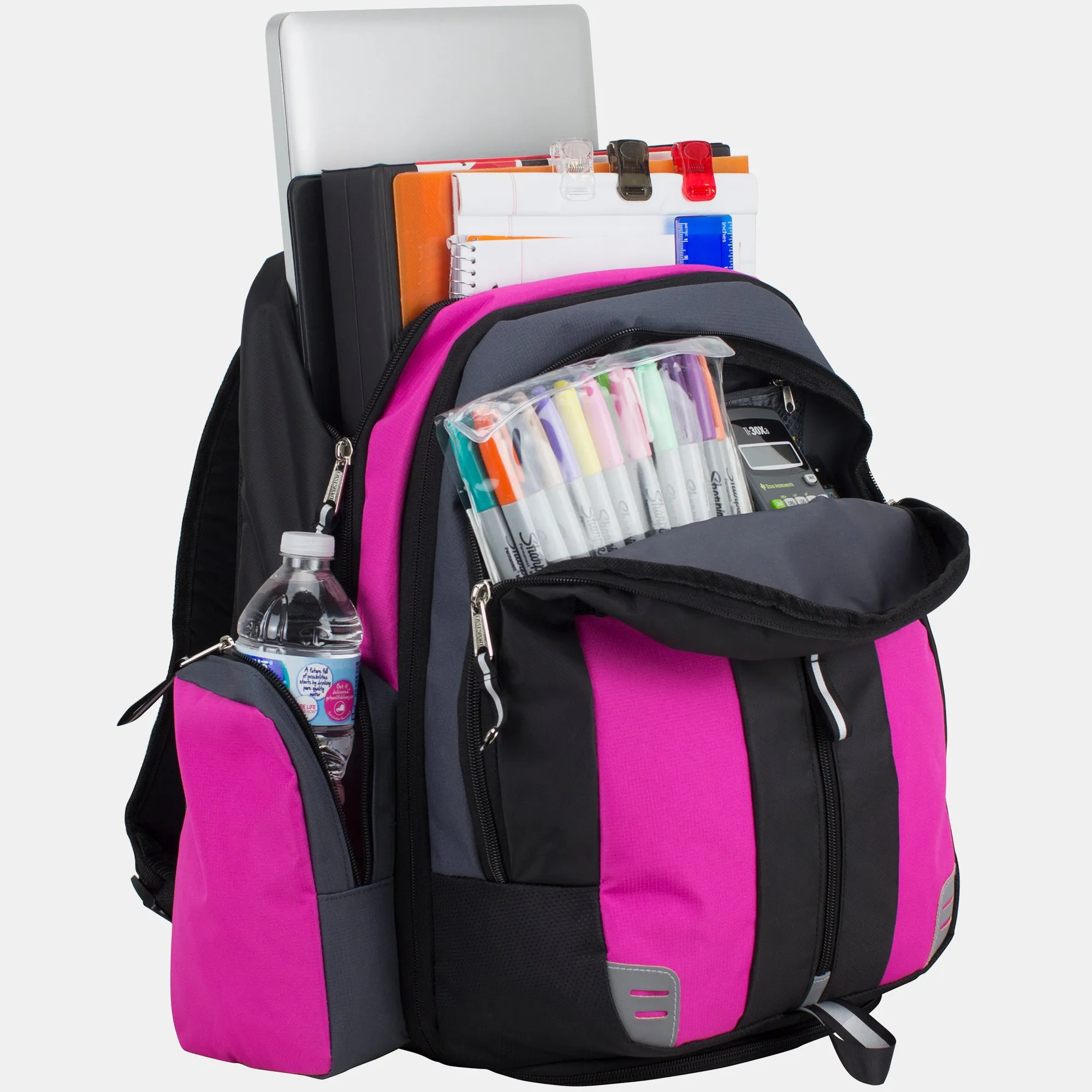Eastsport Oversized Expandable Backpack with Removable Easy Wash Bag