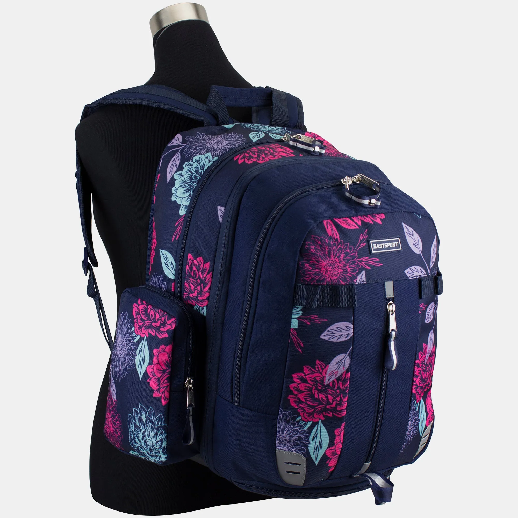 Eastsport Oversized Expandable Backpack with Removable Easy Wash Bag