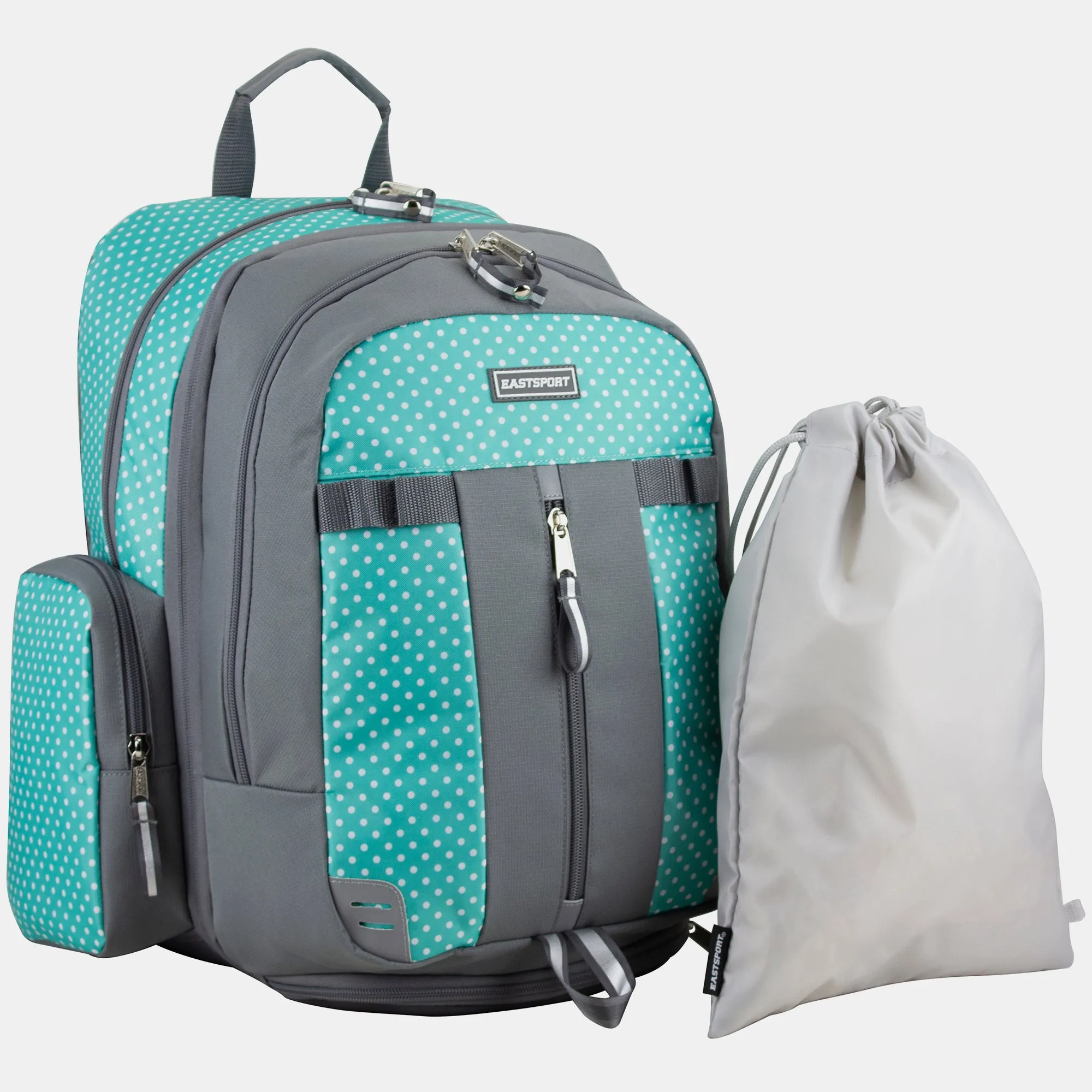 Eastsport Oversized Expandable Backpack with Removable Easy Wash Bag