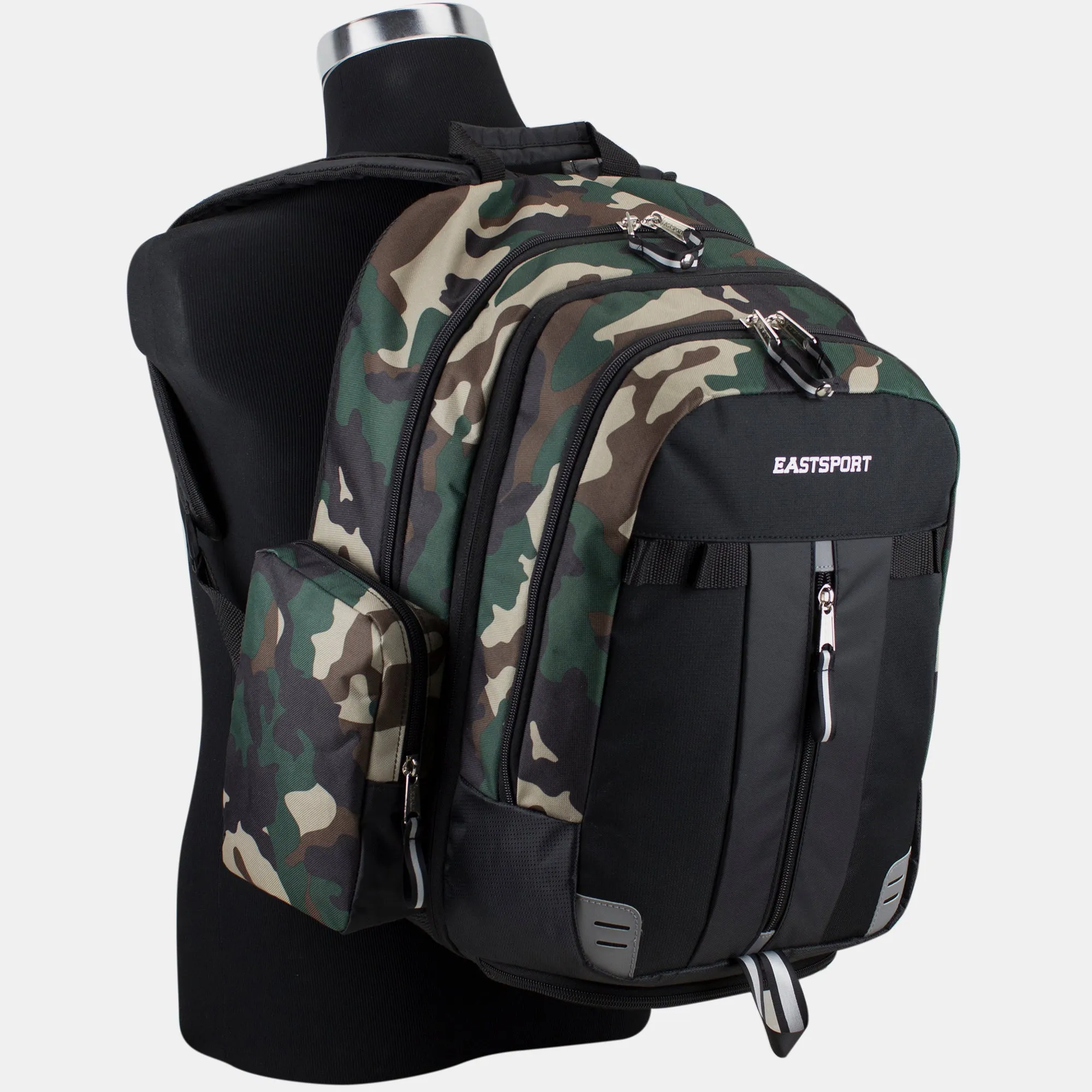 Eastsport Oversized Expandable Backpack with Removable Easy Wash Bag