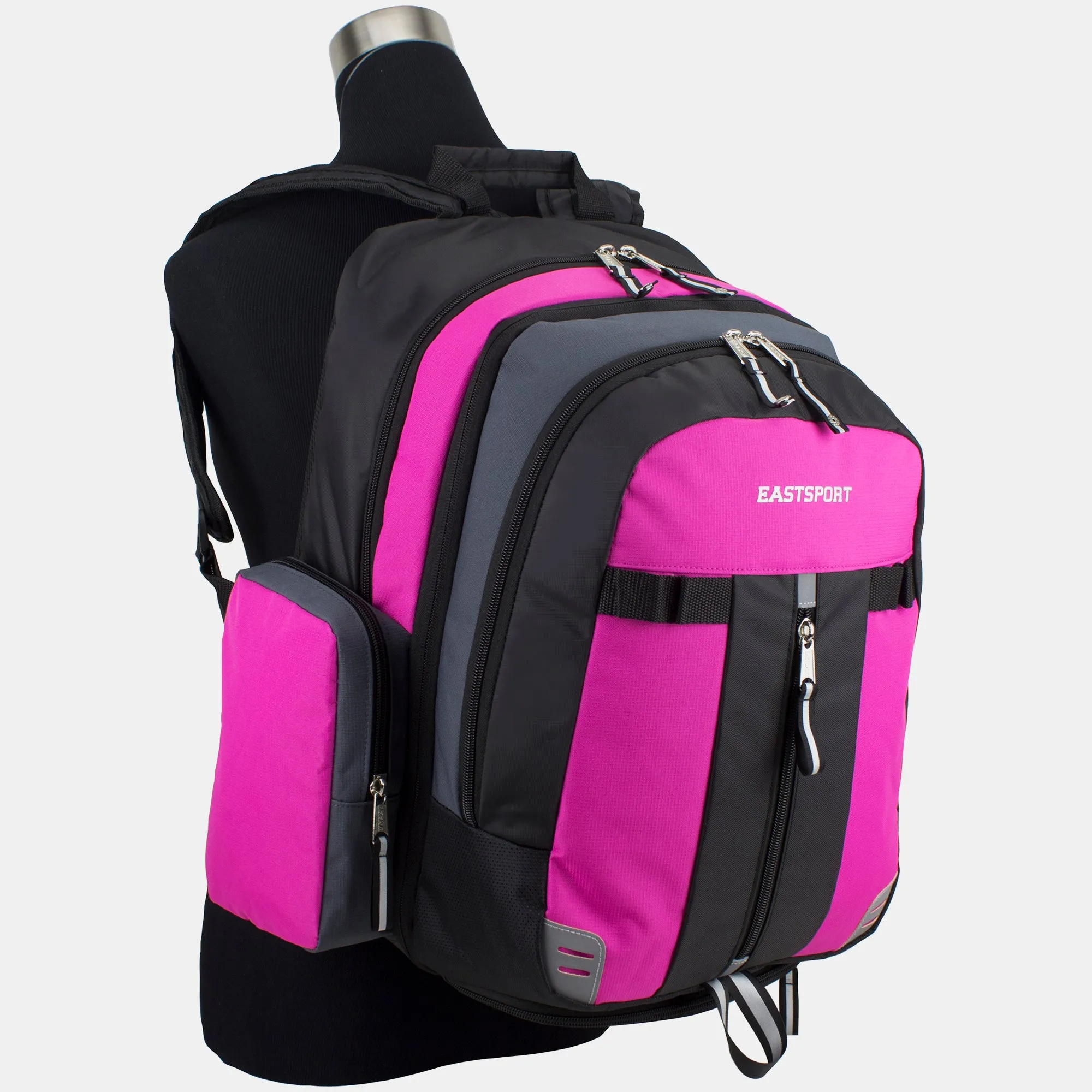 Eastsport Oversized Expandable Backpack with Removable Easy Wash Bag