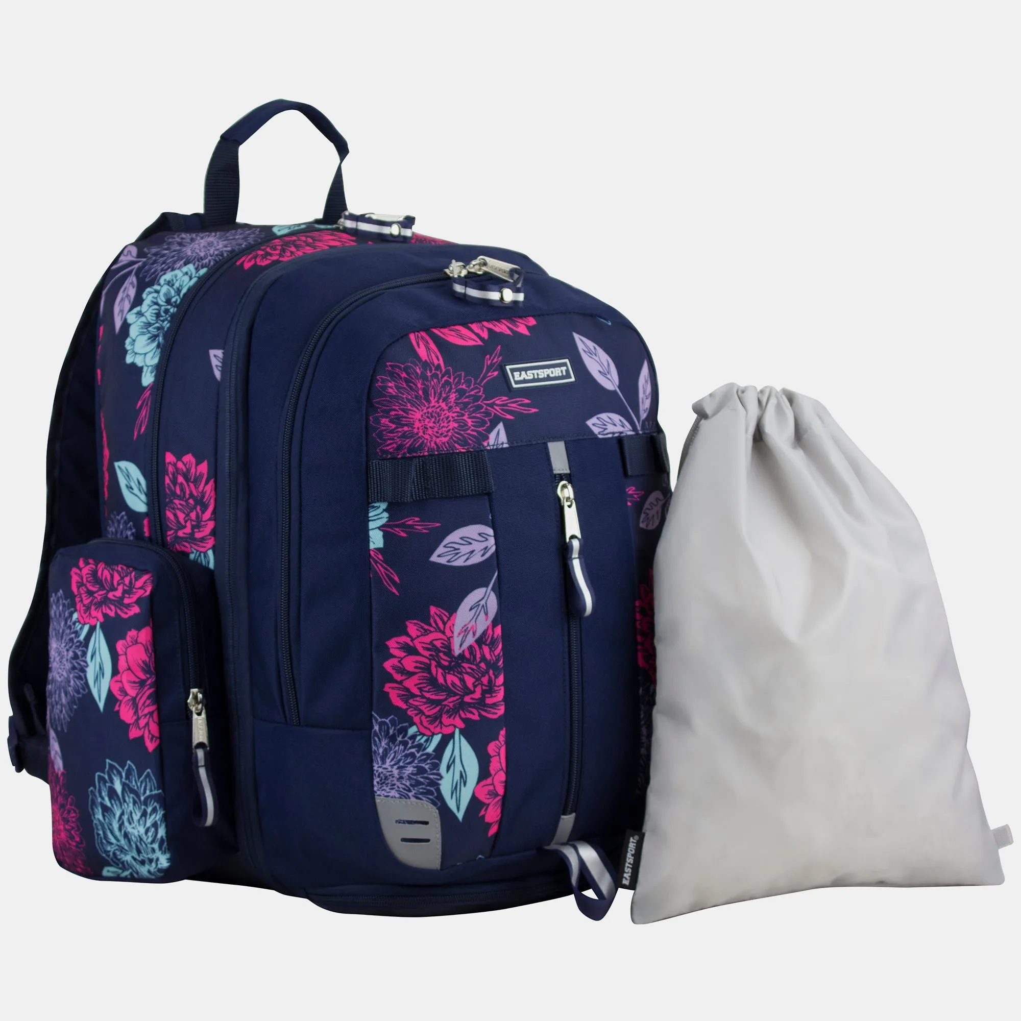 Eastsport Oversized Expandable Backpack with Removable Easy Wash Bag