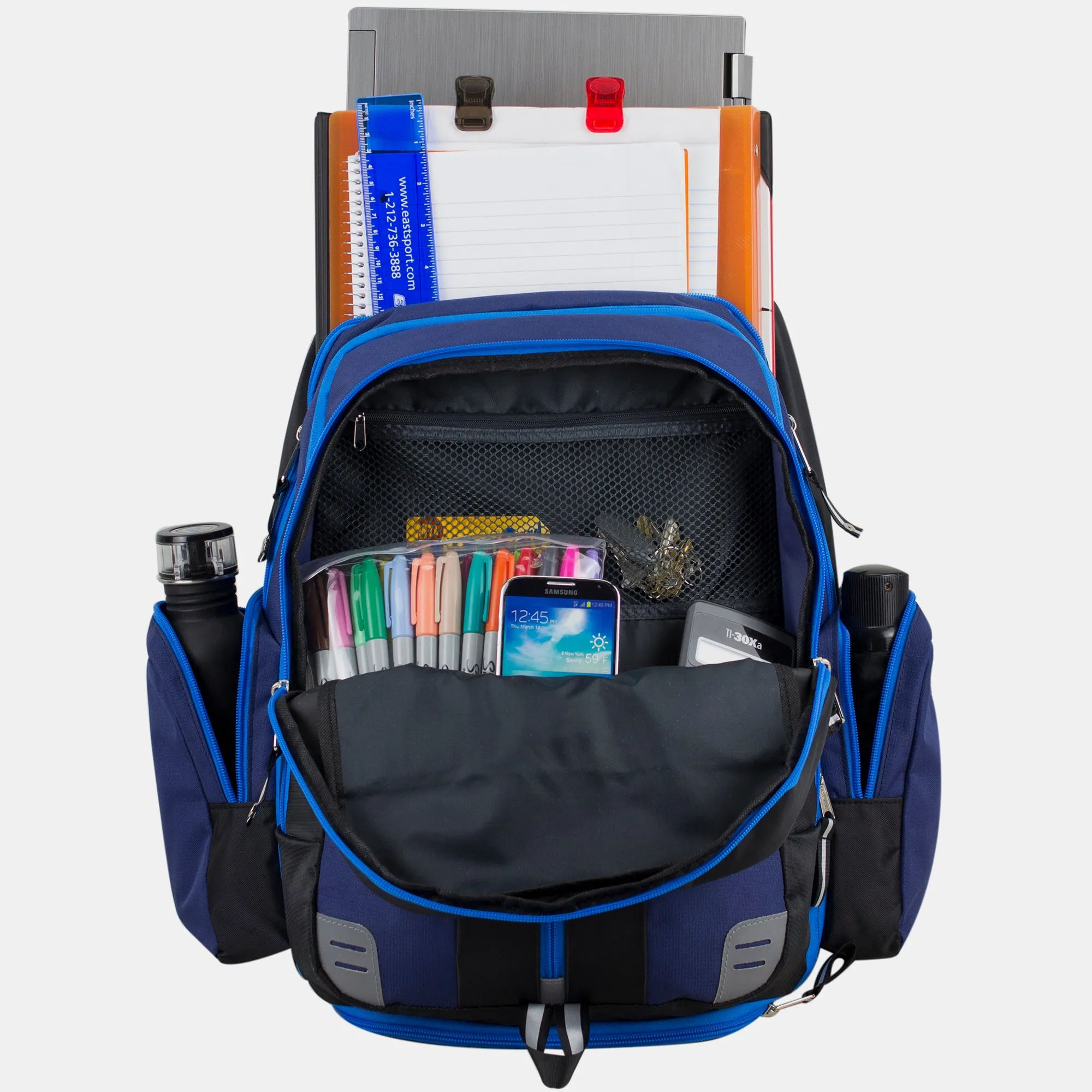 Eastsport Oversized Expandable Backpack with Removable Easy Wash Bag