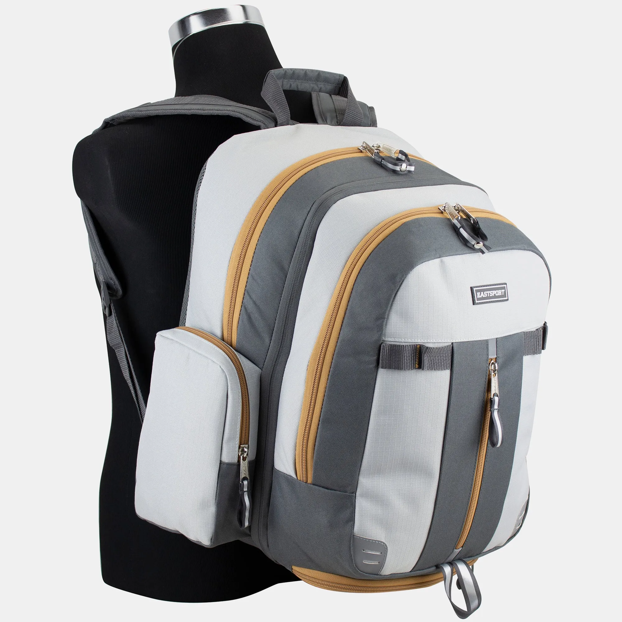 Eastsport Oversized Expandable Backpack with Removable Easy Wash Bag