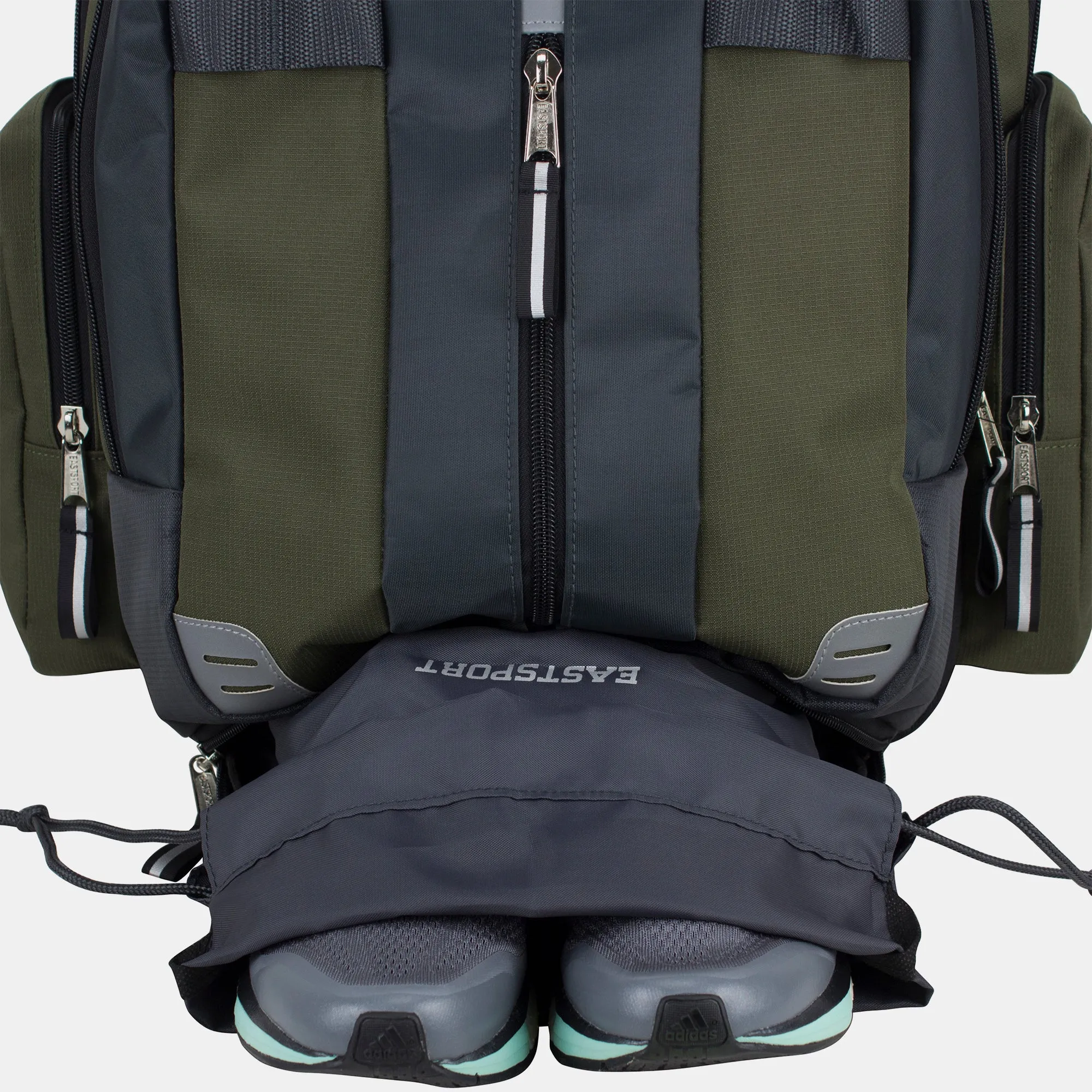 Eastsport Oversized Expandable Backpack with Removable Easy Wash Bag