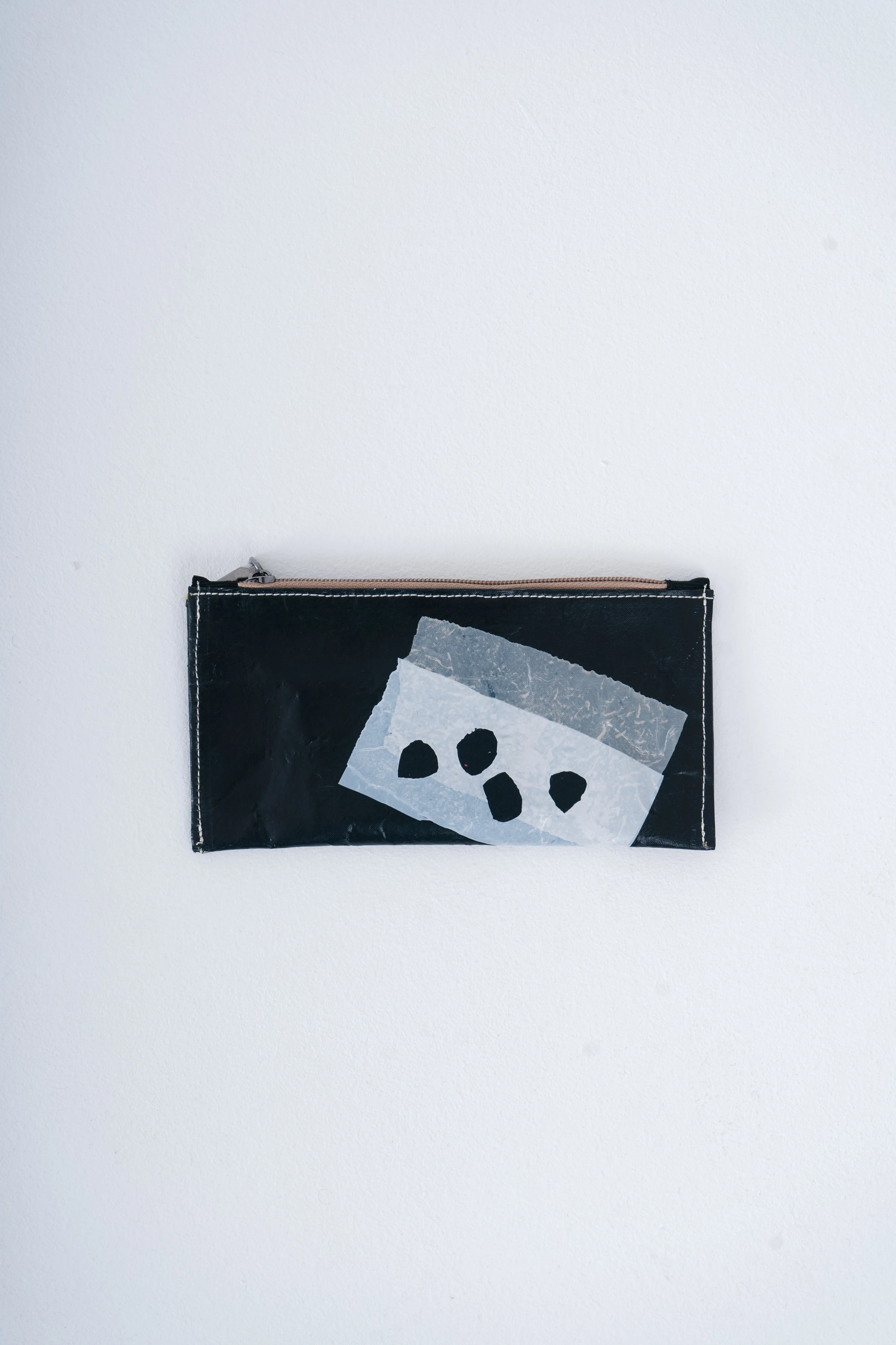 Fur Pouch in Beige Monopoly