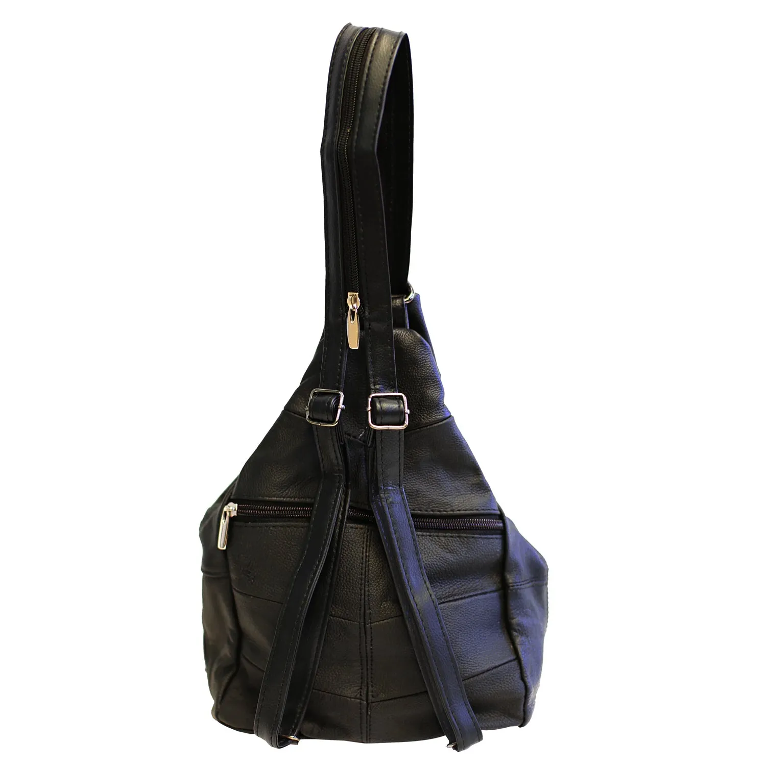 Genuine Leather Sling Style Backpack
