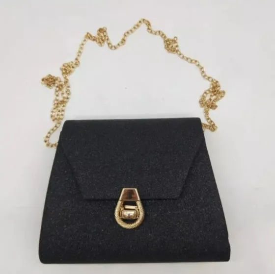 Glitzy clutch evening bags