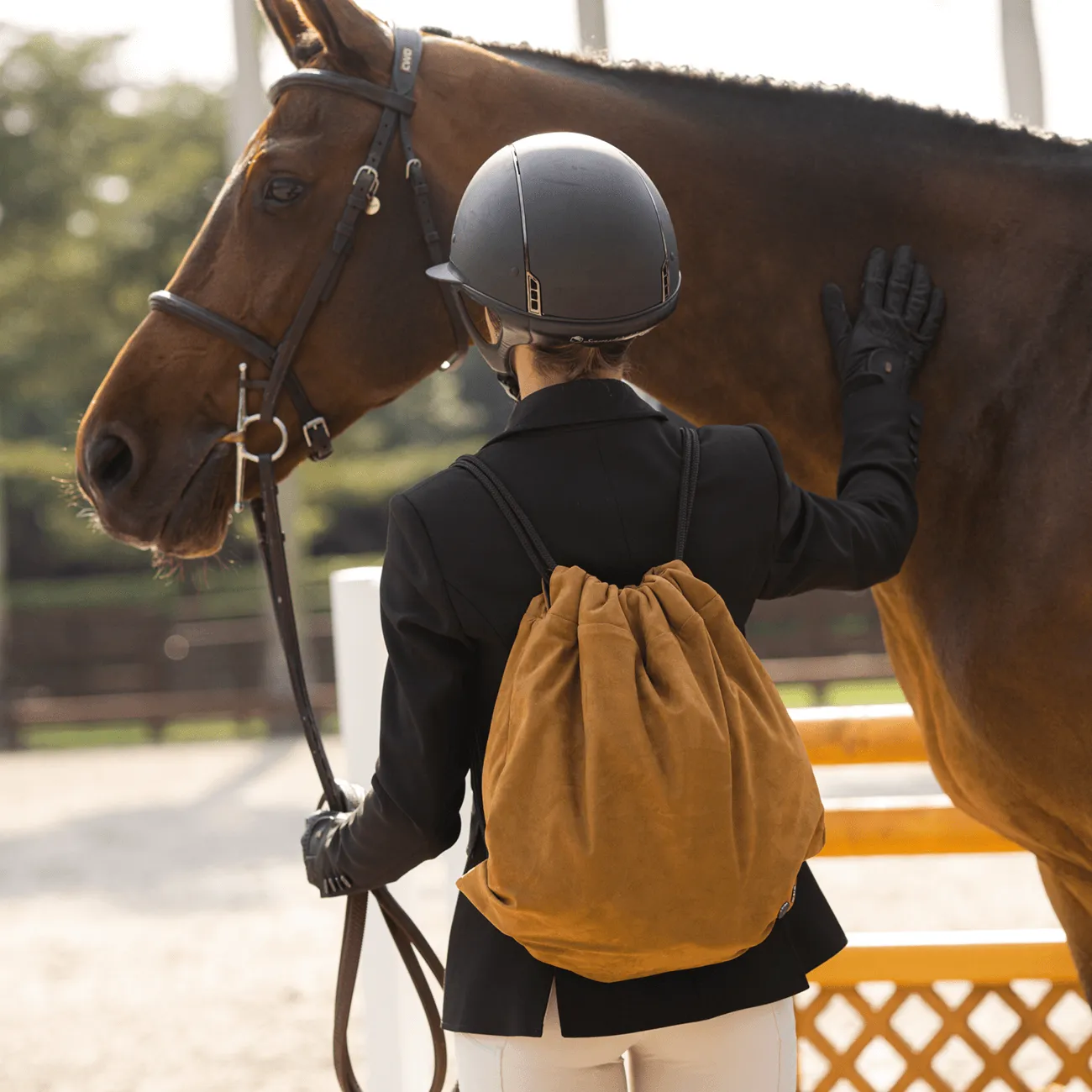 Grace Debney Show Backpack "Hunter Brown"