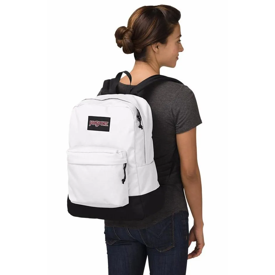 Jansport Black Label Superbreak Backpack | White