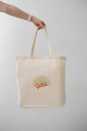 LIFE IS REAL GOOD TOTE BAG