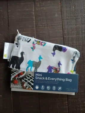 Llama Gllama Snack Bags ll Travel Bags ll Storage Bags 2 Pack